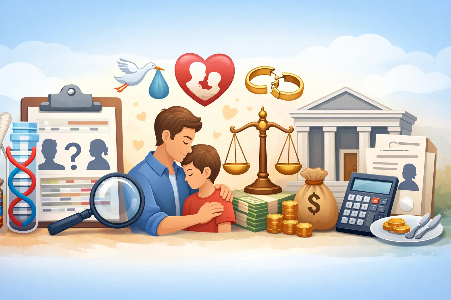 Investigação de Paternidade e Pedido de Alimentos: Quando é Possível e Como Funciona